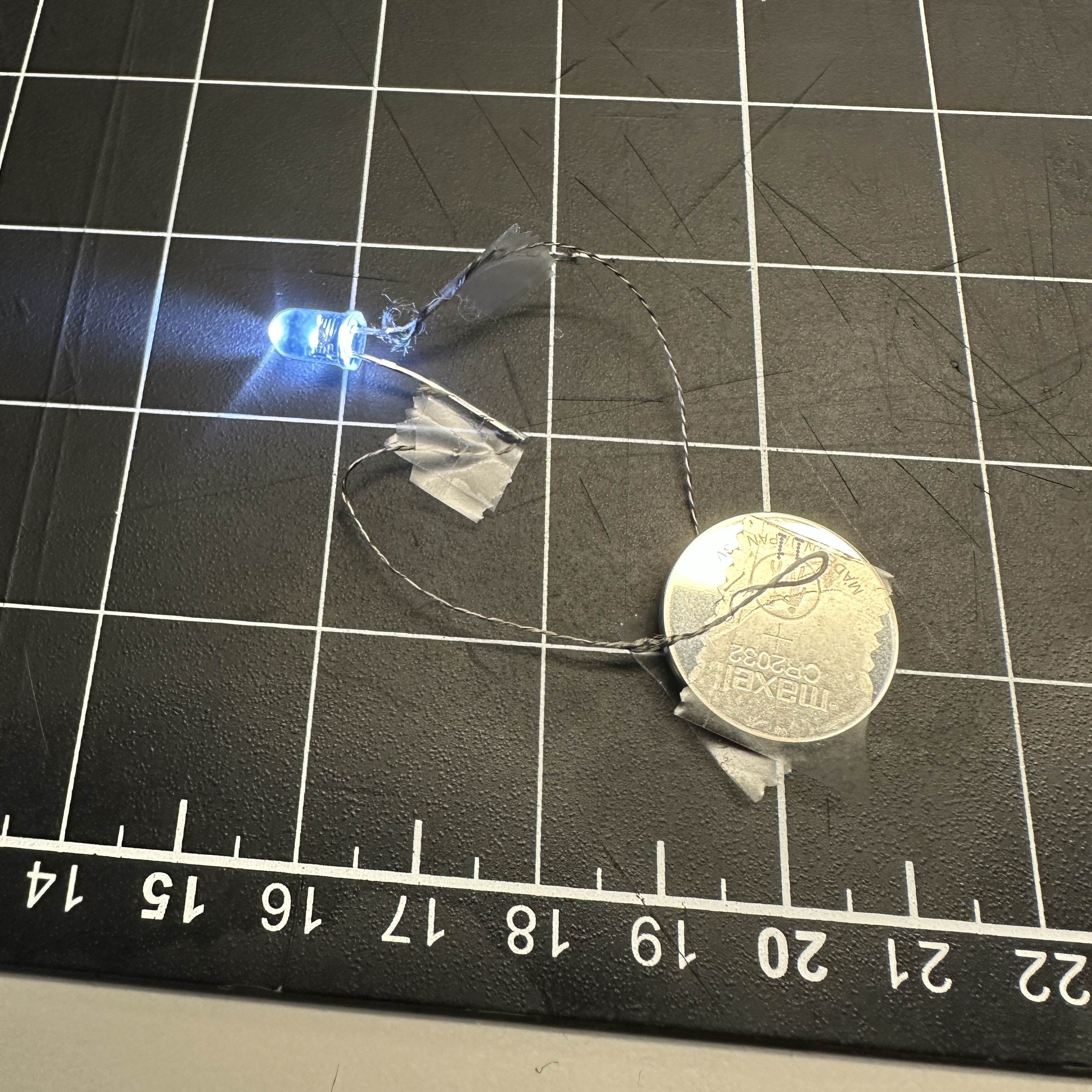 Thinking about soft-circuits and attempting to learn how to sew circuits